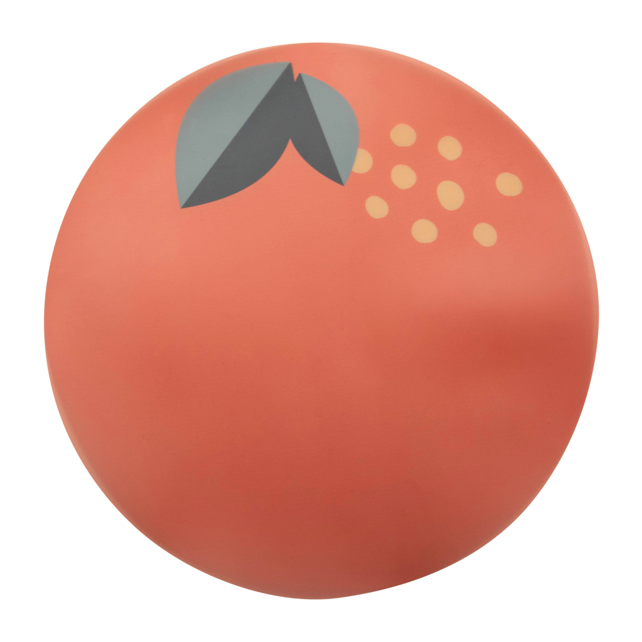 Napperon rond en PEVA Orange