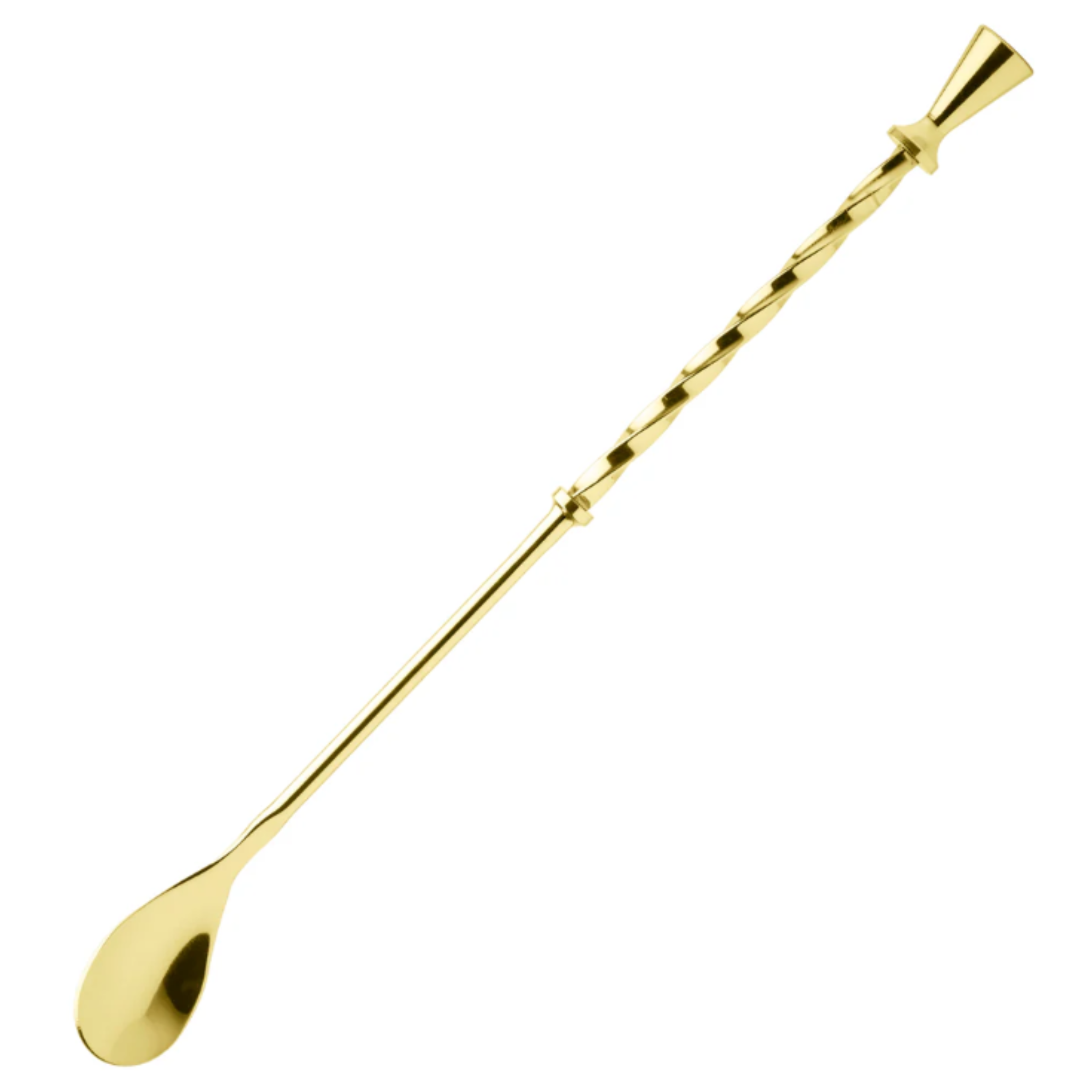 Cuillère à mélanger pour cocktail Laiton 11 pouces