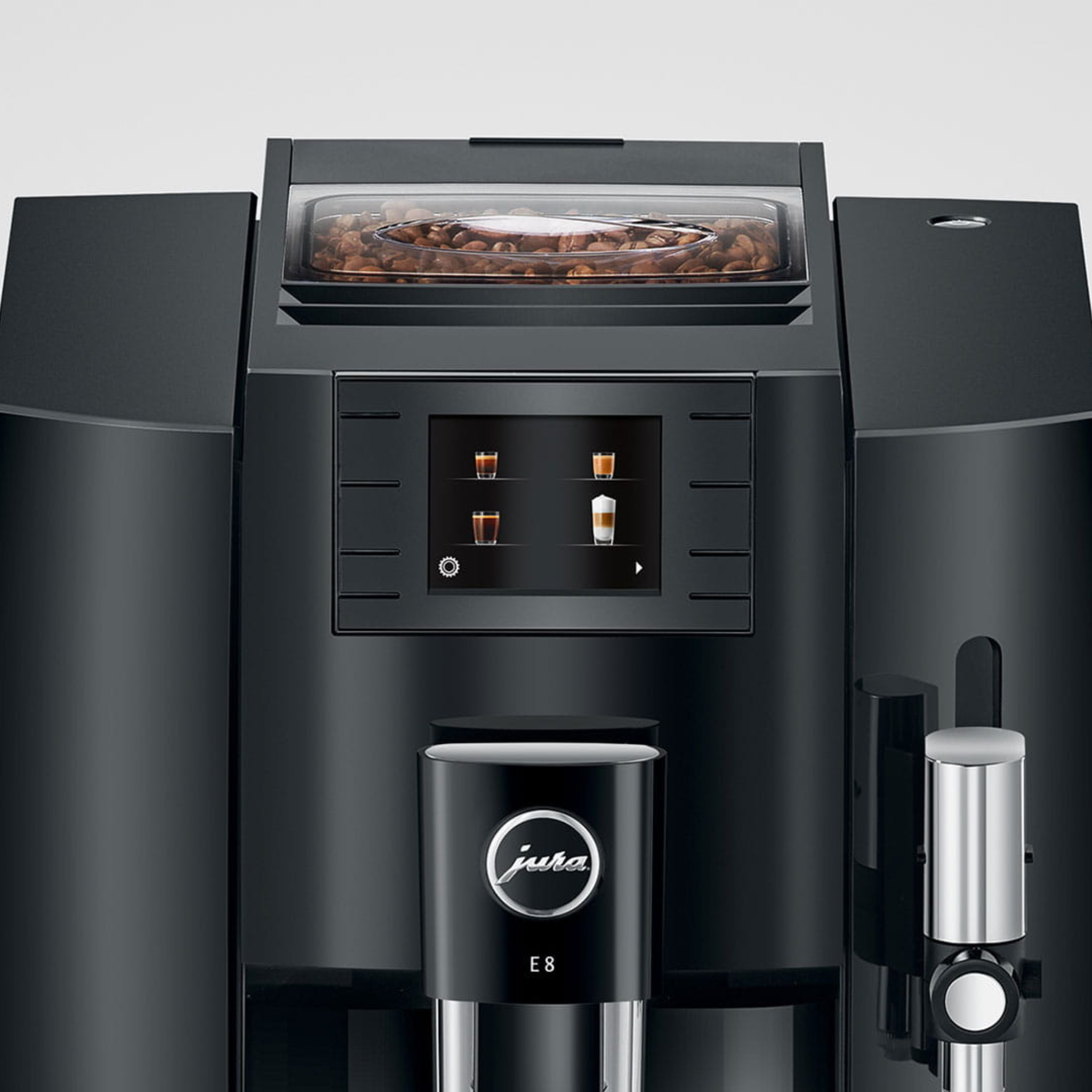 Machine à café automatique E8 Piano Black – JURA 