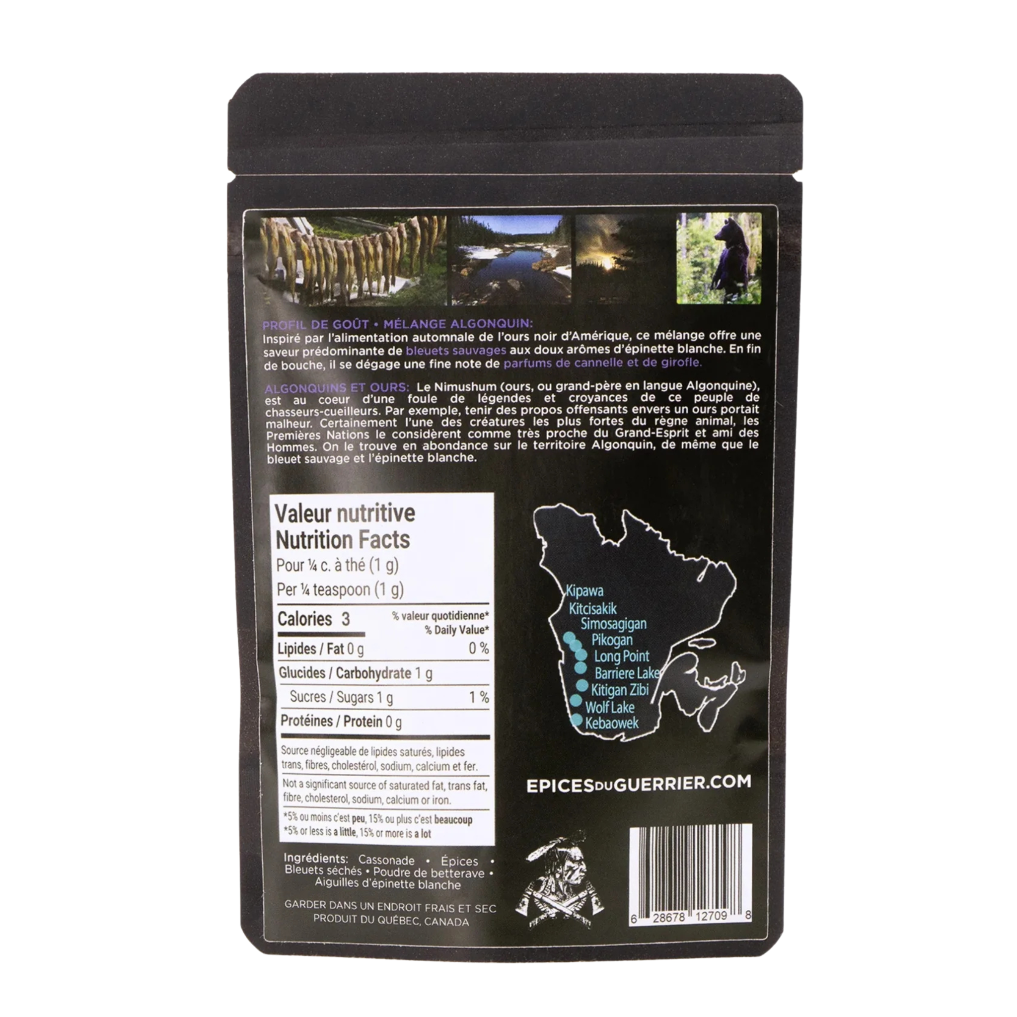 Algonquin Spice Blend 60g - Warrior Spices