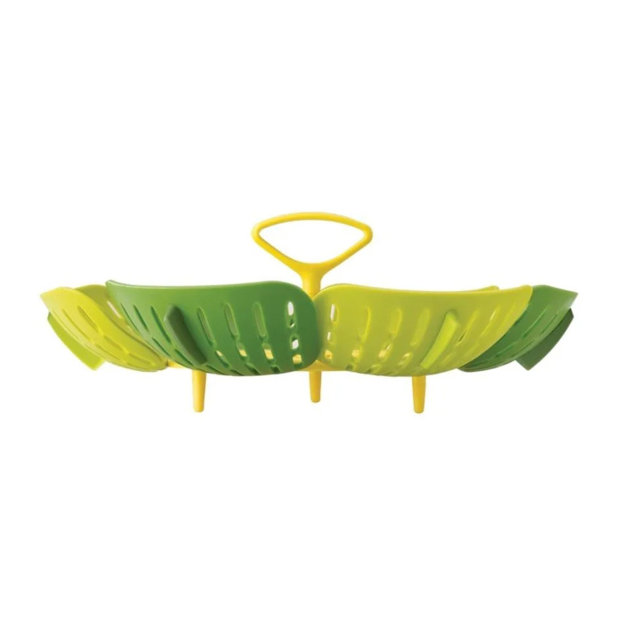 panier vapeur Joseph Joseph déployé vert