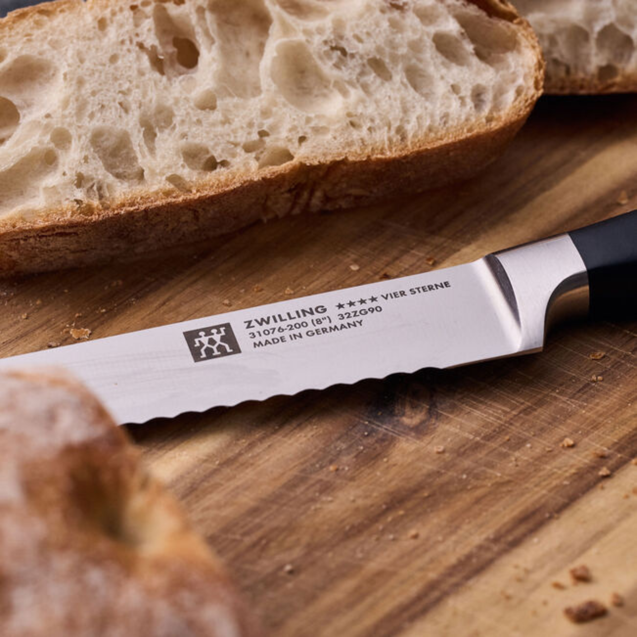 couteau à pain utilisation coupe baguette
