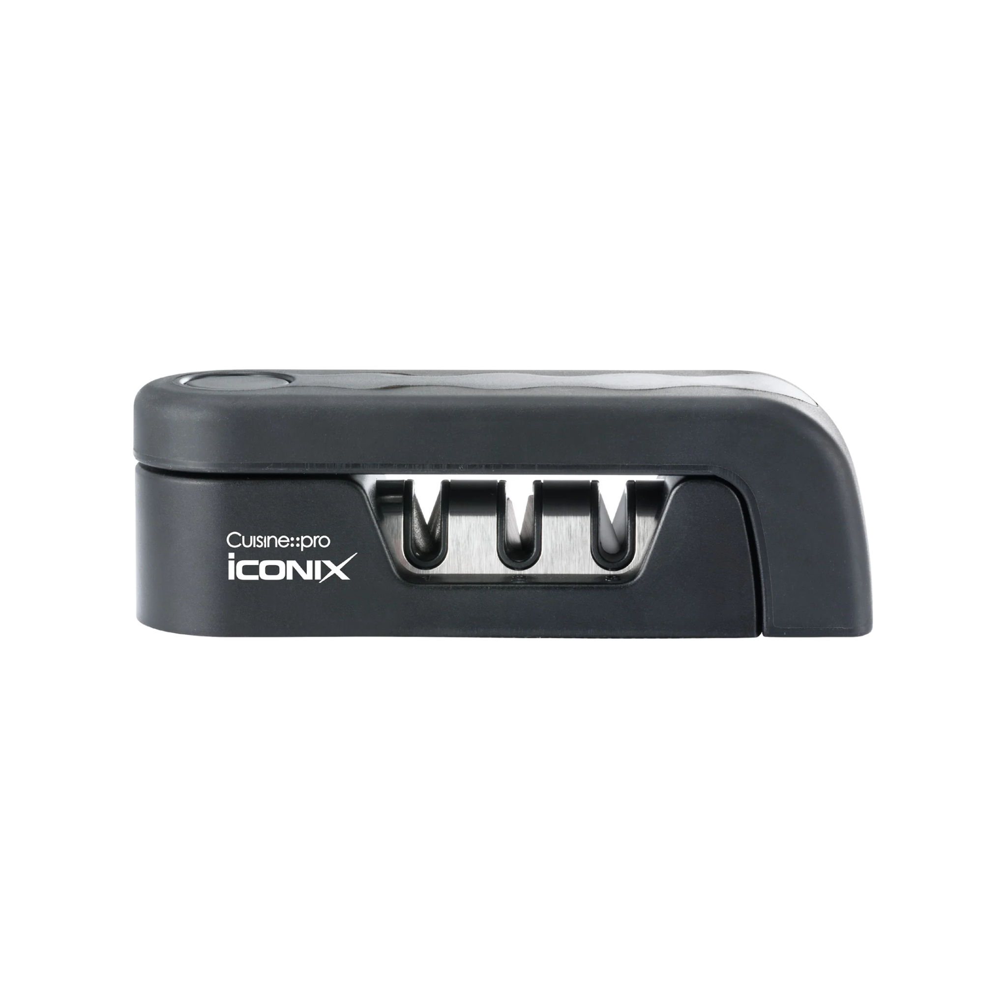 Aiguiseur de couteaux pliable 3 étapes iconiX™ – Cuisine::pro®