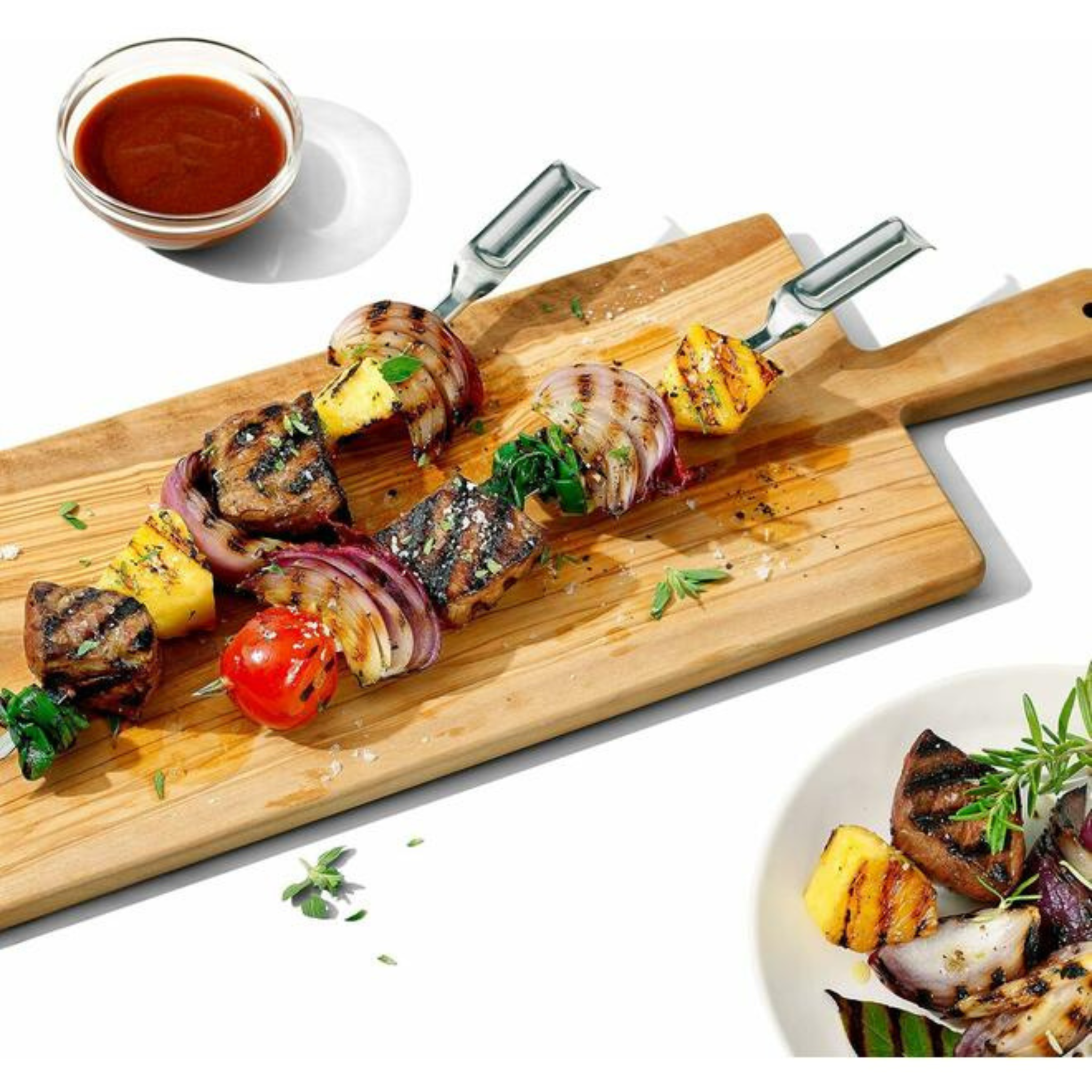 Ensemble de 6 brochettes de cuisson en acier inoxydable – OXO