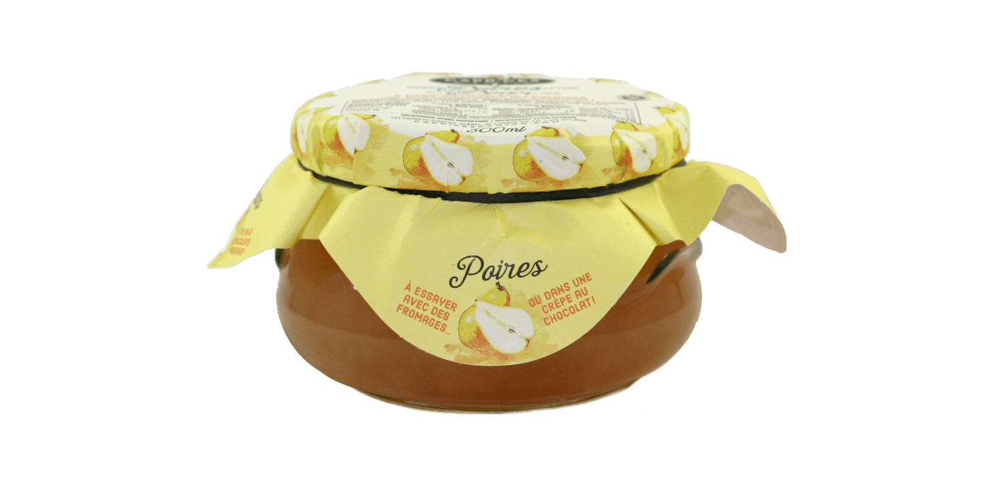 Confiture Tartinade de poires & pommes 300ml