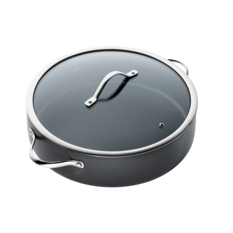 Poêle à sauter avec couvercle 12.5" iD3 - Cuisine::pro®