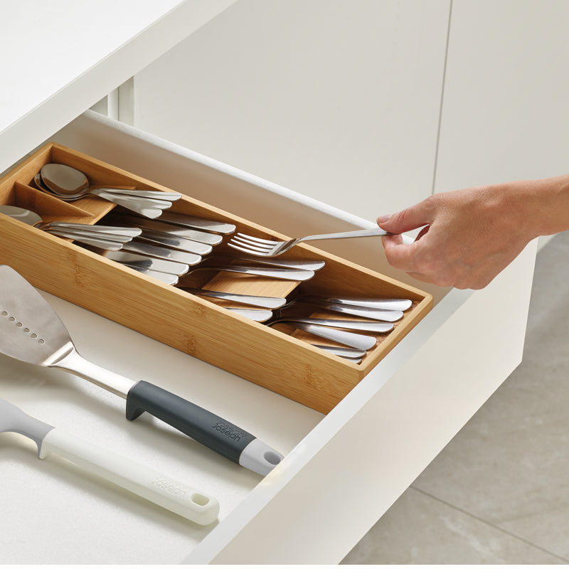 Bamboo Utensil Organizer 