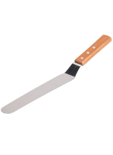 Spatule à gâteaux en bois 8 po