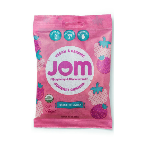 Raspberry and blackcurrant candies 100g