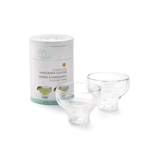 Ensemble de 2 verres à margarita à double parois - Outset