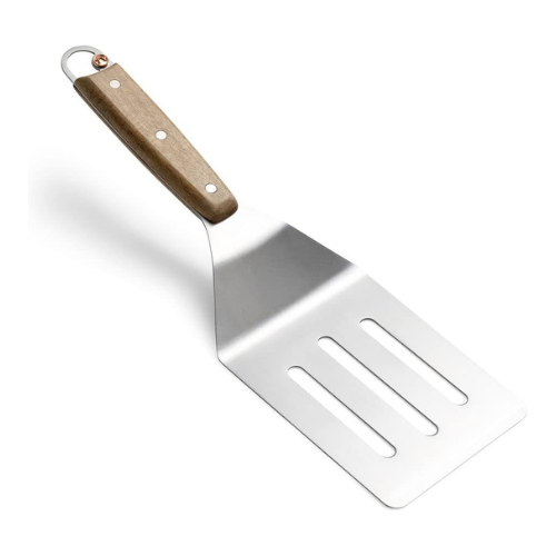 Spatule à fente pour BBQ avec manche en bois d'acacia - Outset