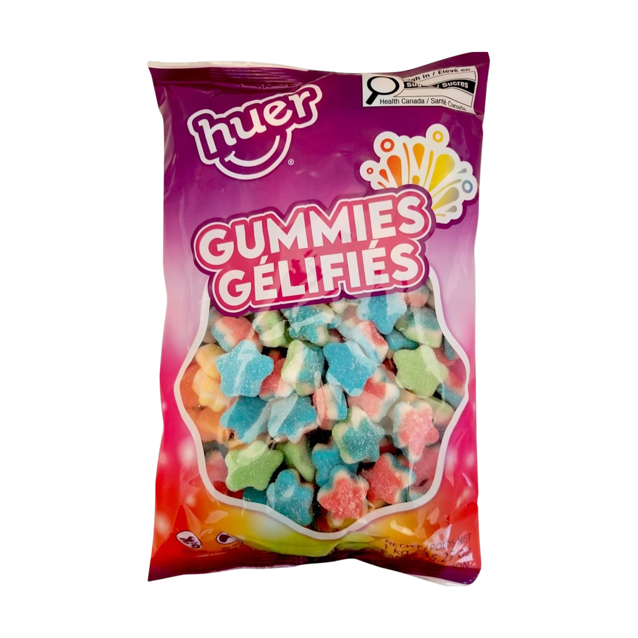 Triple Star Sour Jelly Candies 1kg - Huer