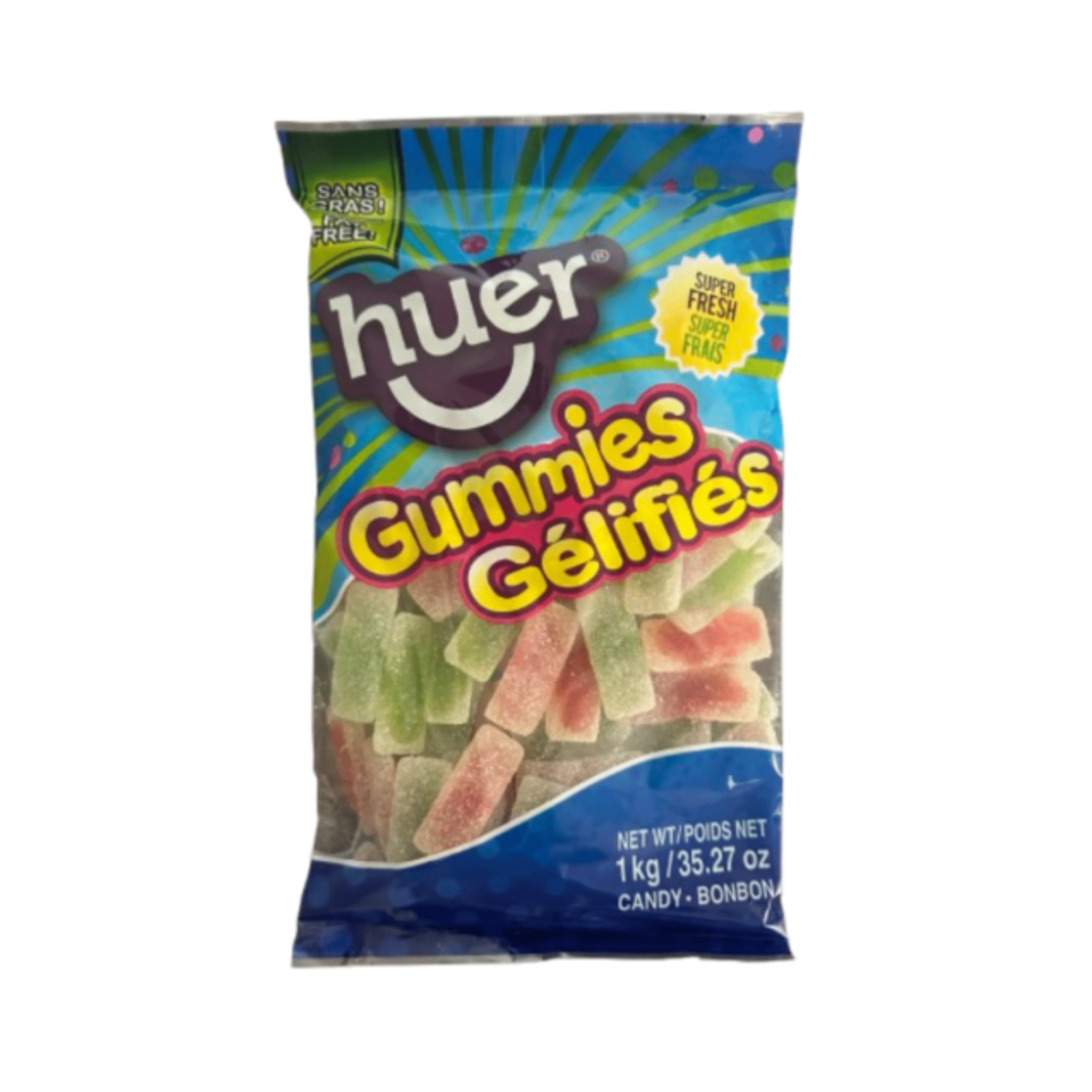 Sour candies 1kg - Huer