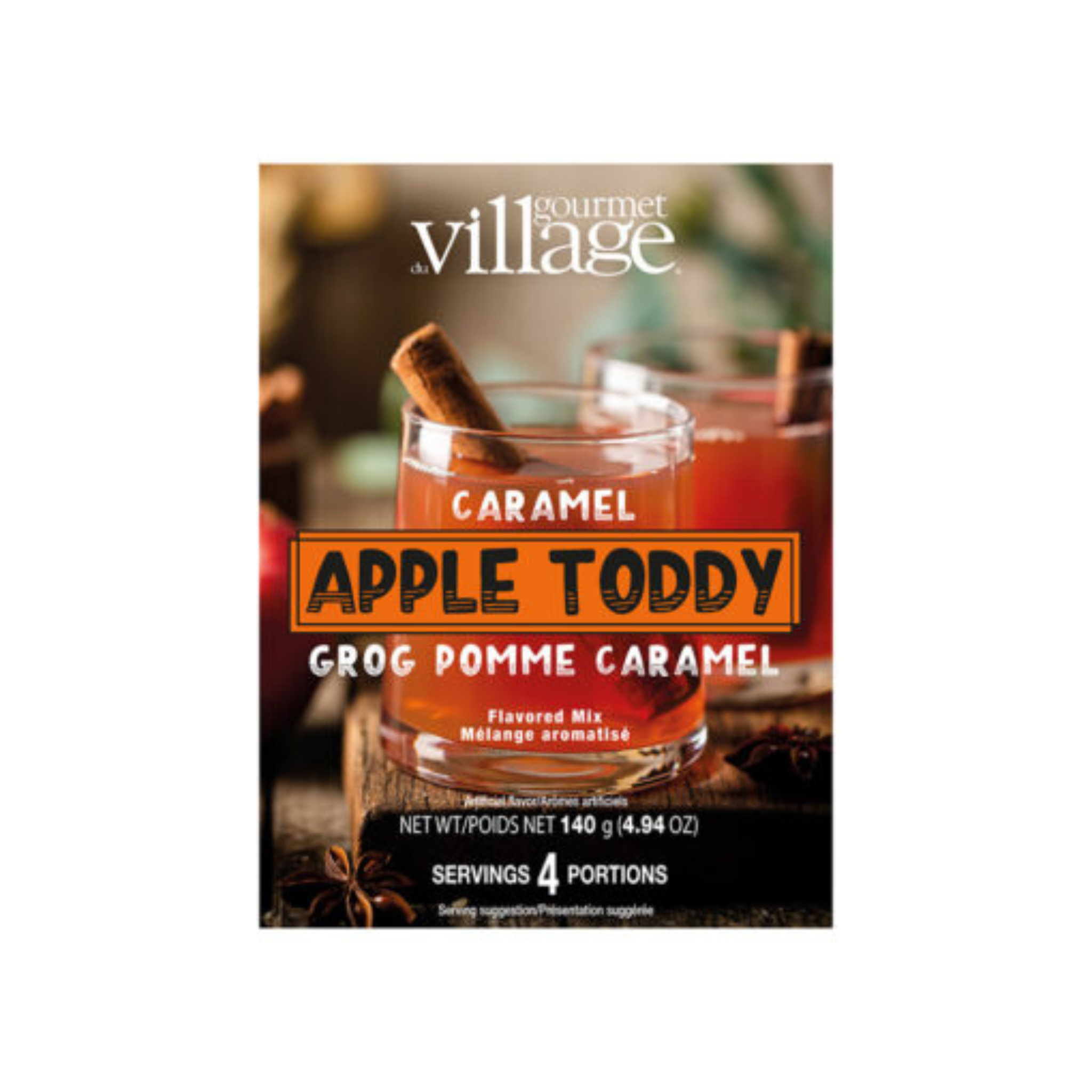 Mélange pour grog pommes caramel 140 g - Gourmet du Village