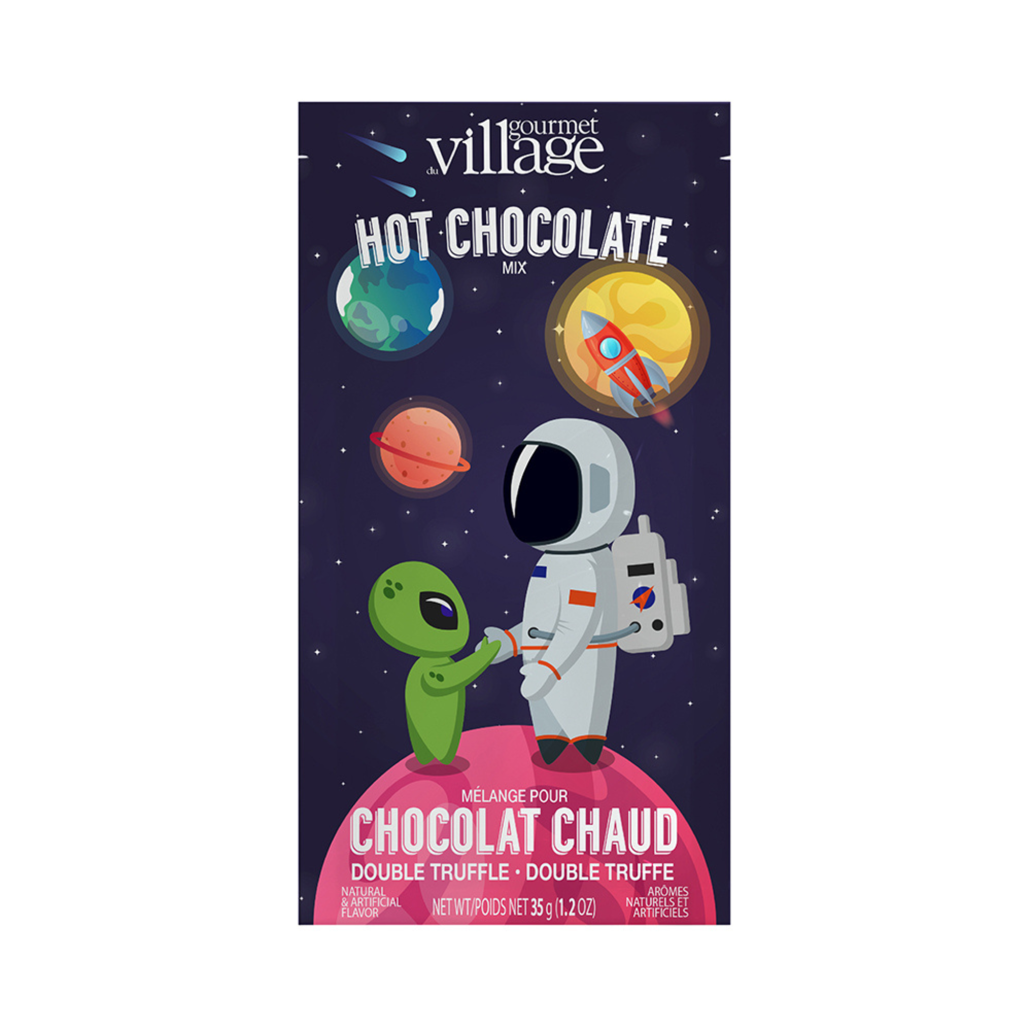 Mélange pour chocolat chaud Astronaute 35g - Gourmet du village