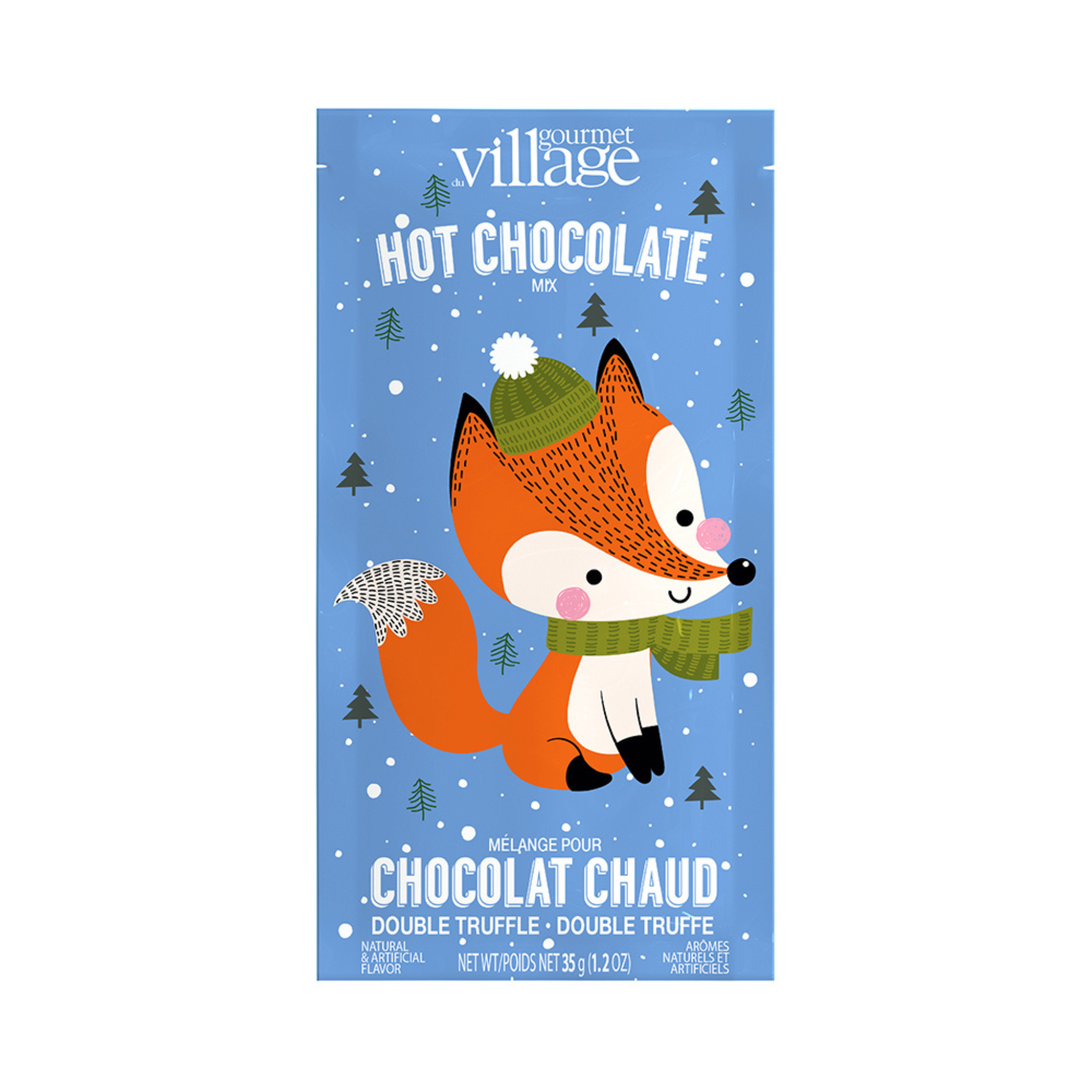 Mélange pour chocolat chaud Renard Hivernal 35g - Gourmet du village