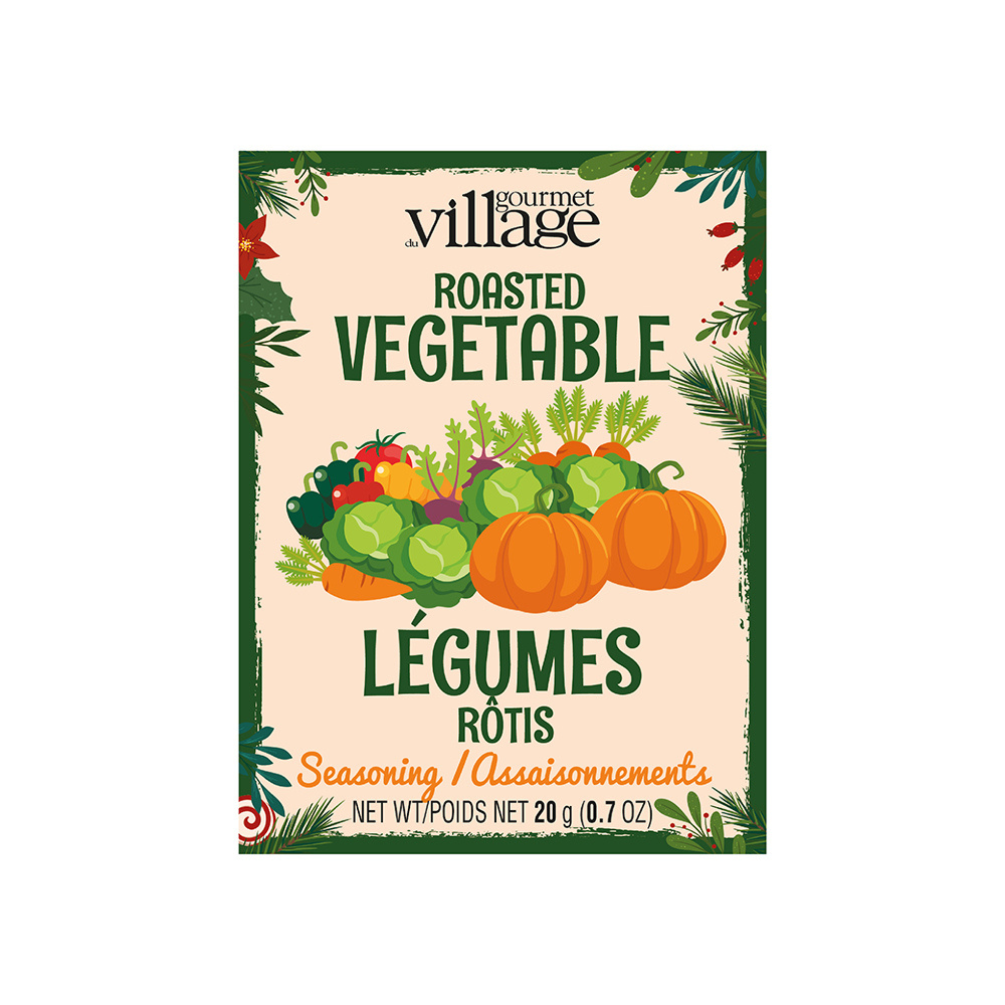 Assaisonnements pour légumes rôtis 20g - Gourmet du village