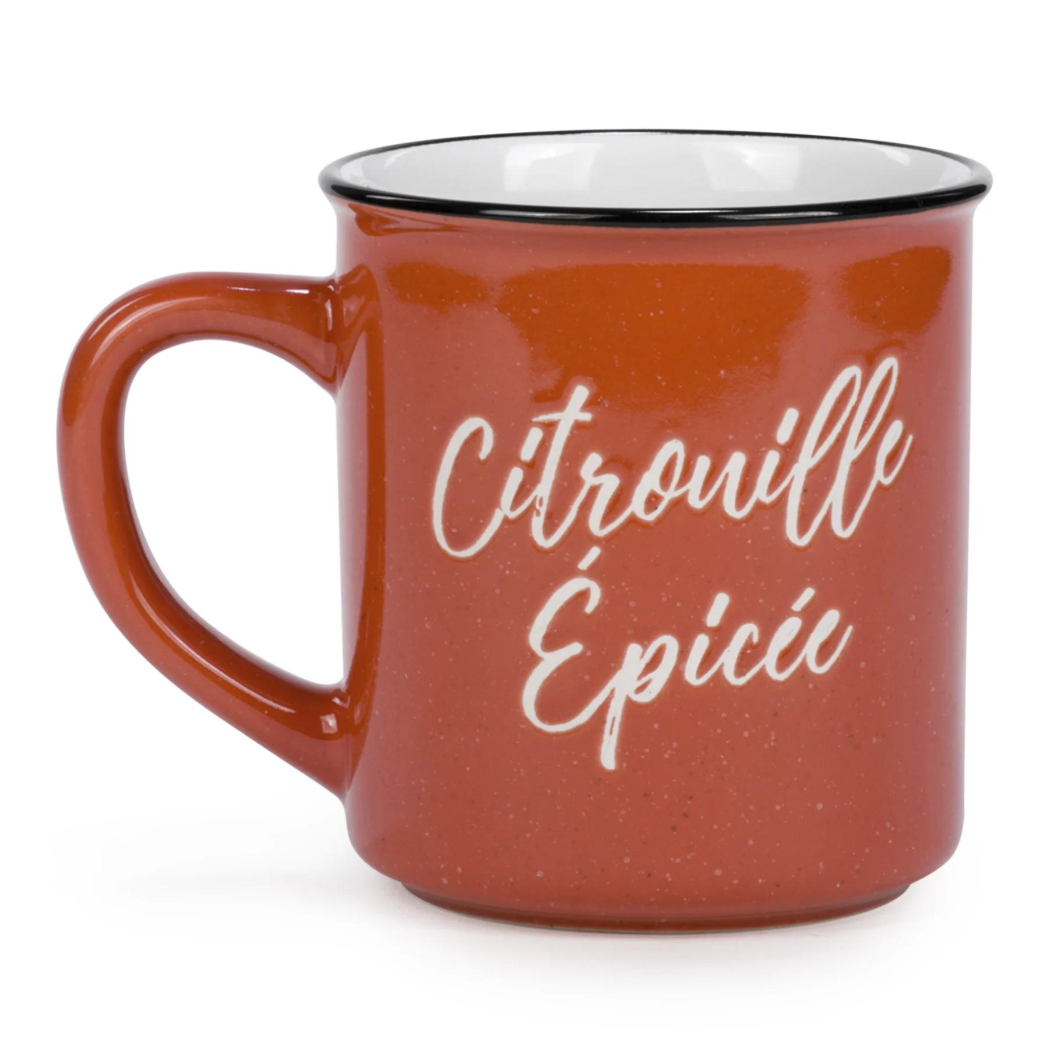 Tasse orange Citrouille Épicée