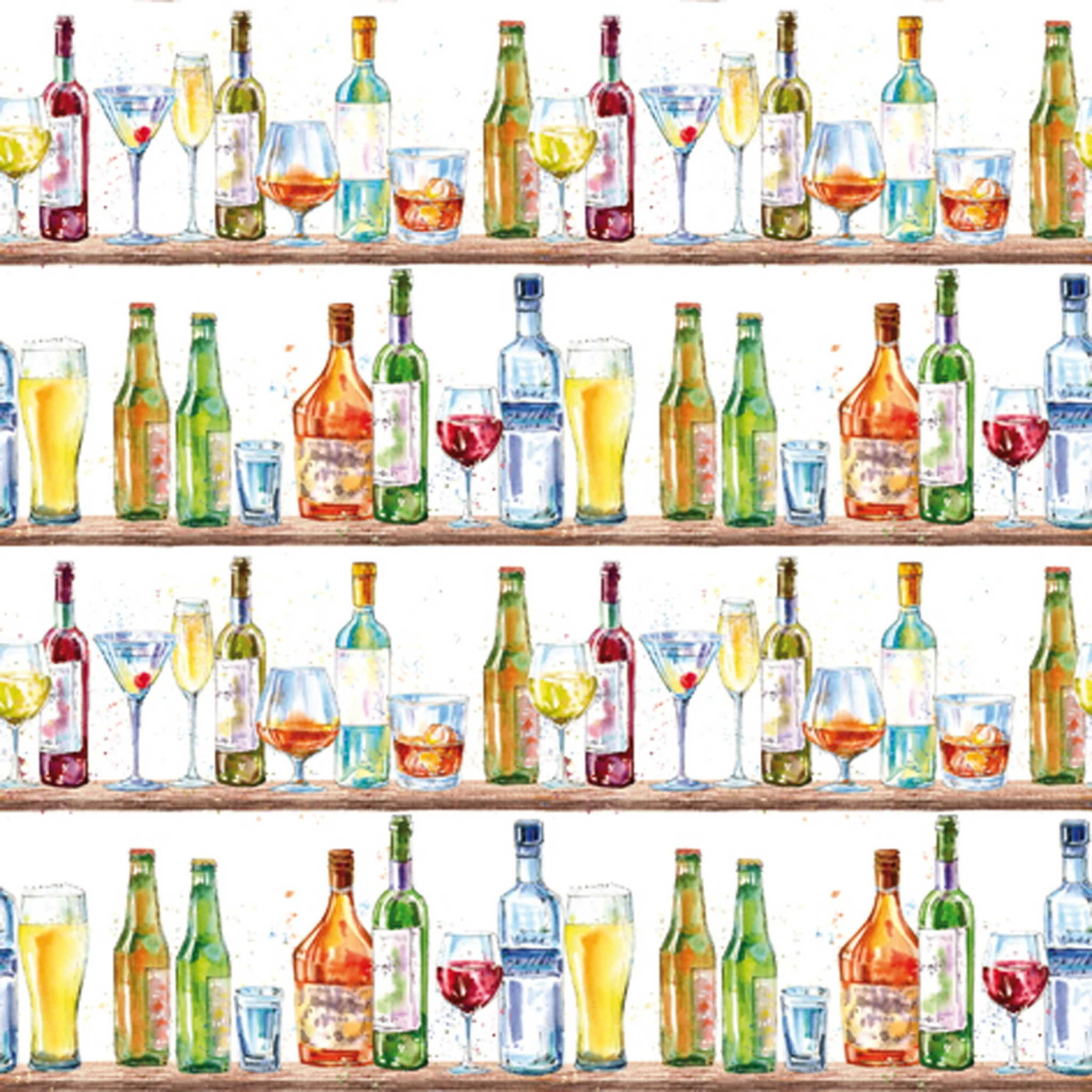 Ensemble de 20 serviettes de table Étagère à Vins