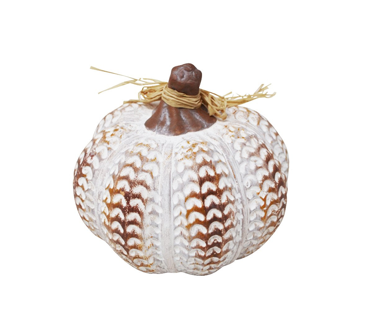 Decorative pumpkin 11 x 10.5 cm