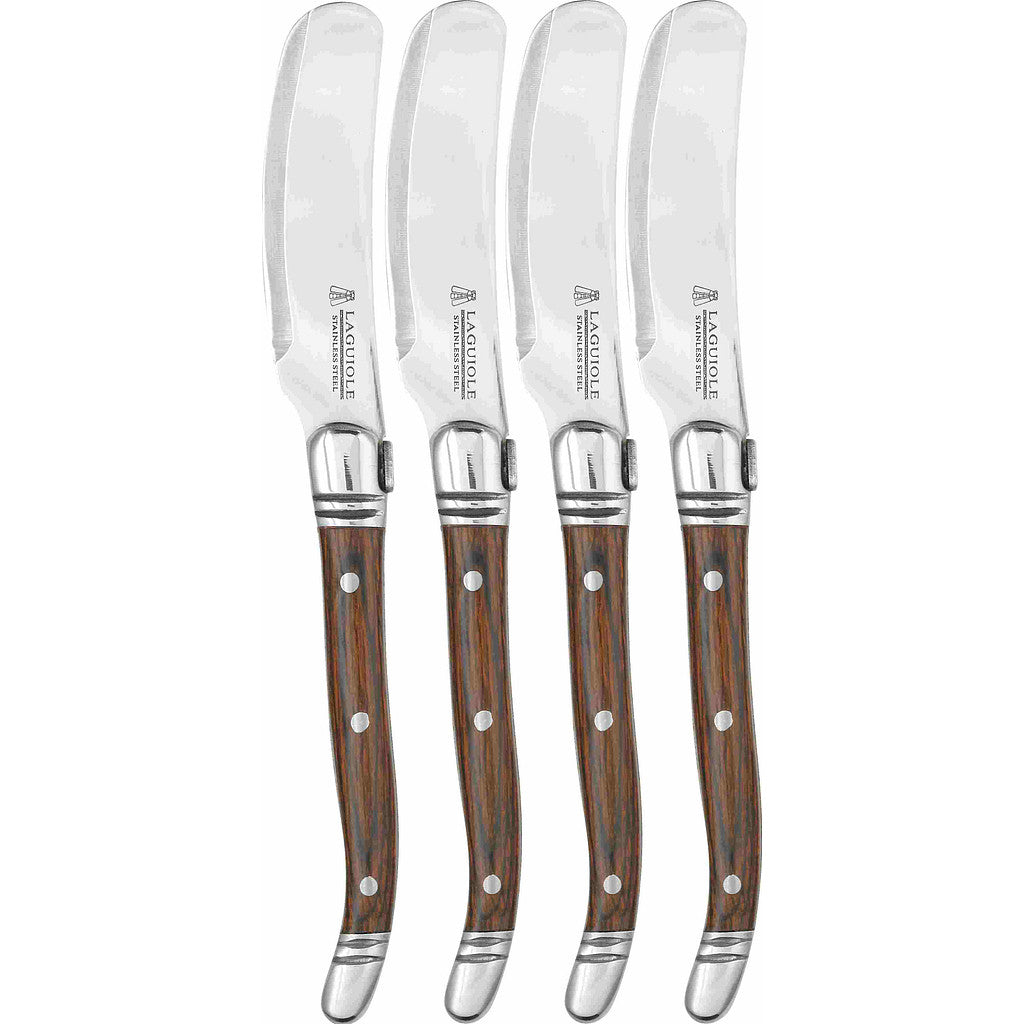 Ensemble de 4 couteaux à tartiner Laguiole - Trudeau