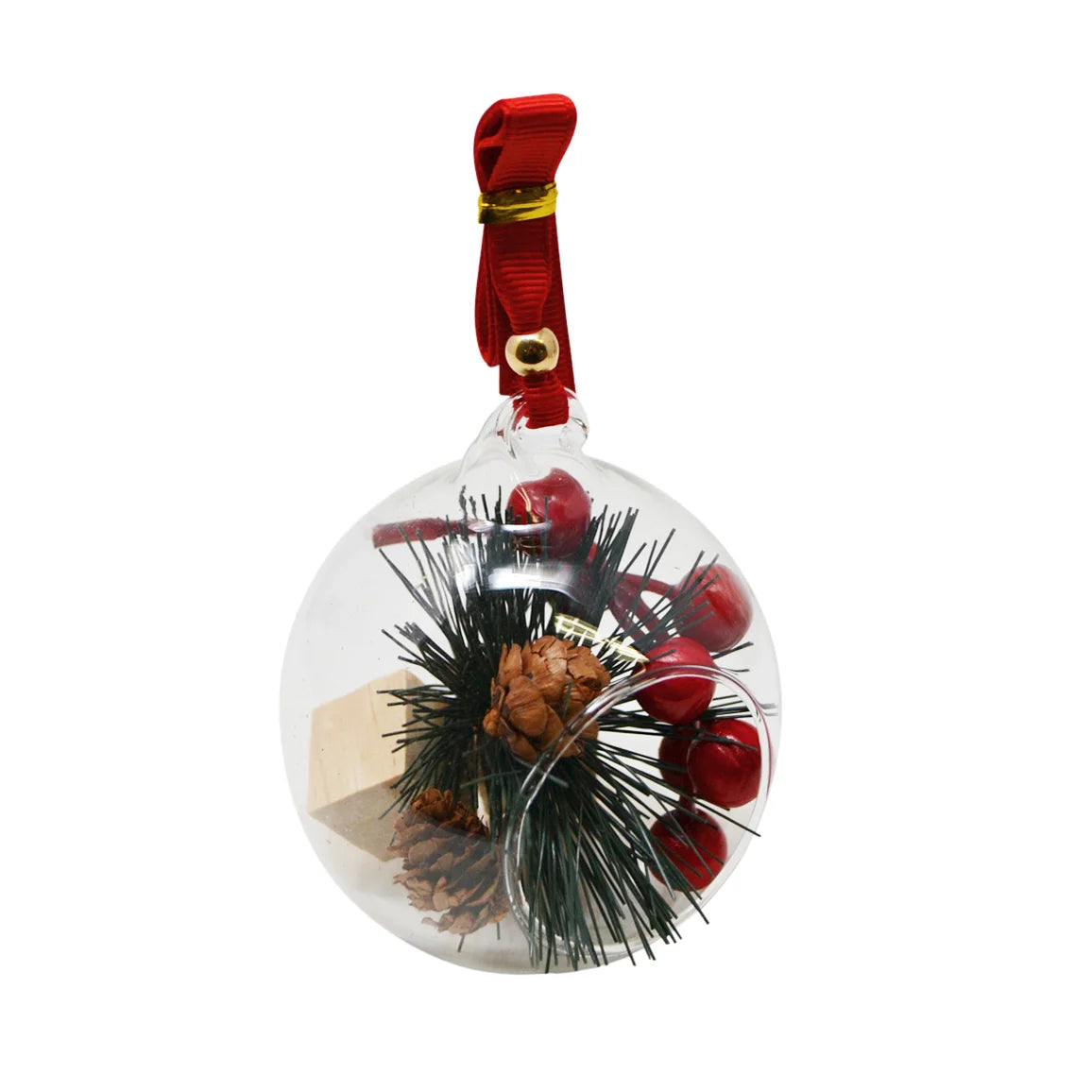 Ensemble de diffuseur en boule de Noël avec huile essentielle