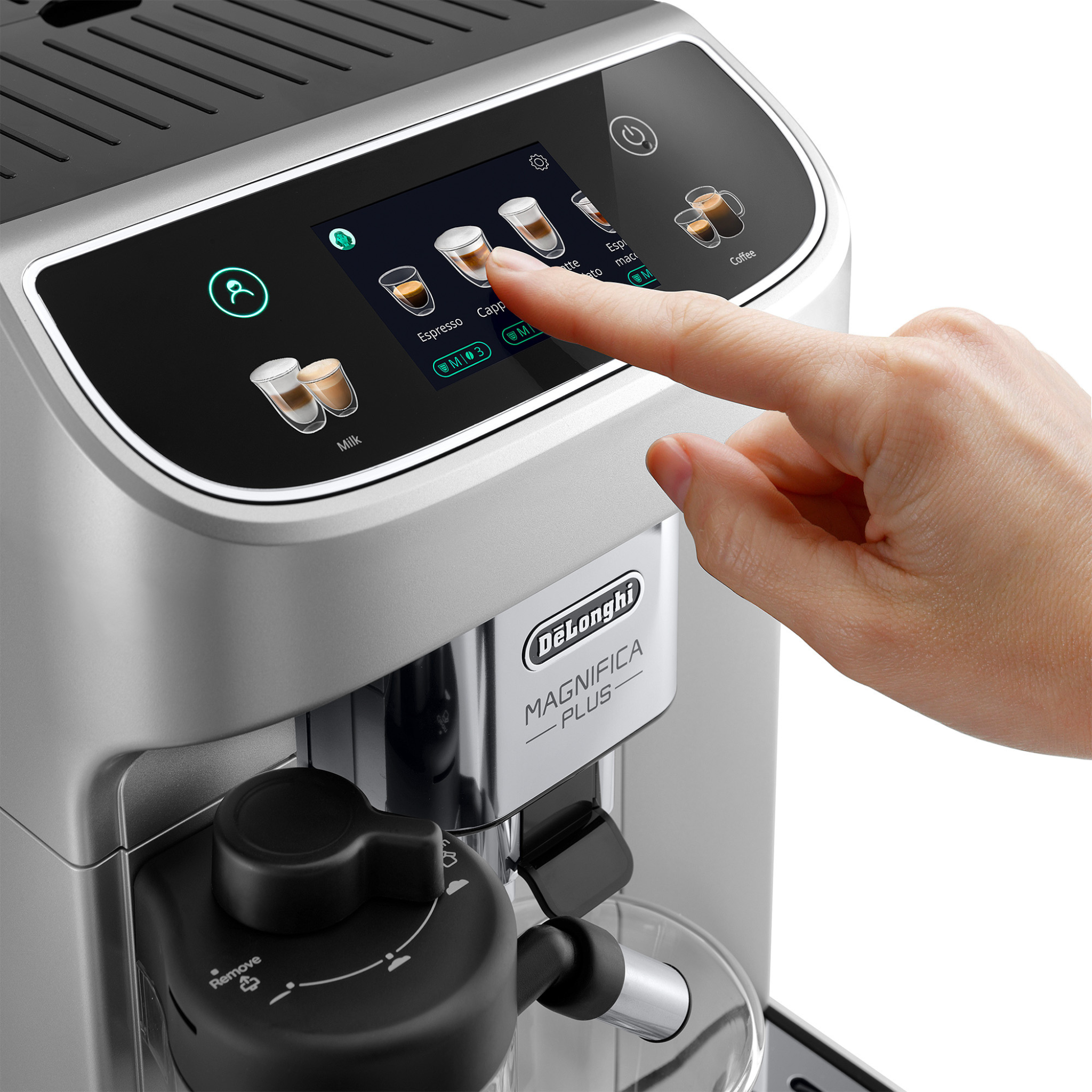 Machine à café automatique avec broyeur Magnifica Plus – De’Longhi 