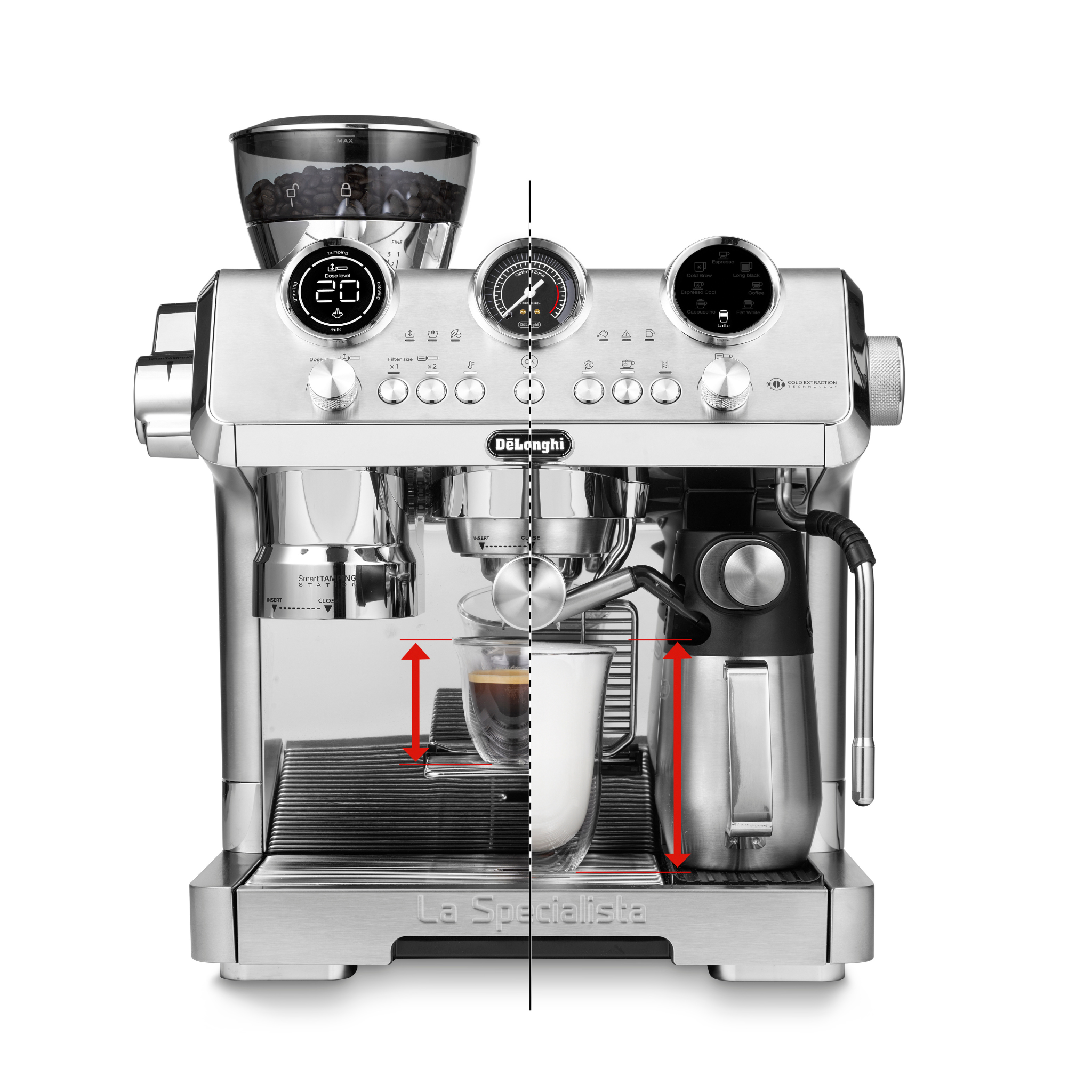 Machine à café manuelle La Specialista Maestro avec Cold Brew - De'Longhi De'Longhi