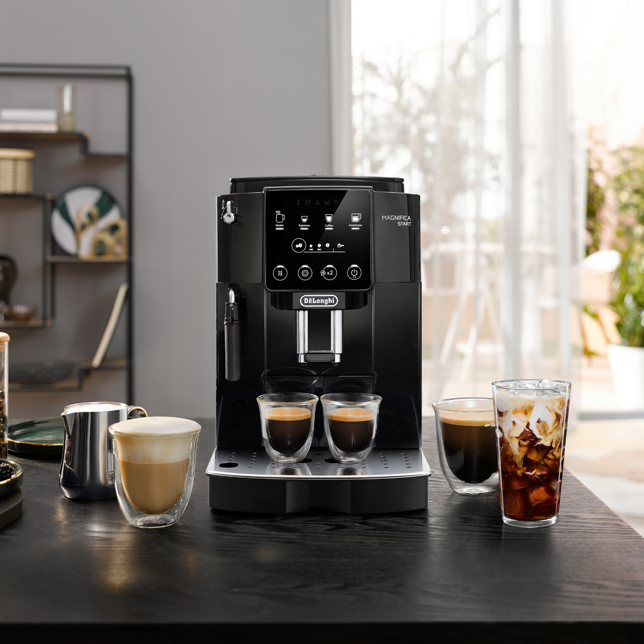 Machine à café automatique Magnifica Start avec buse vapeur manuelle - De'Longhi De'Longhi