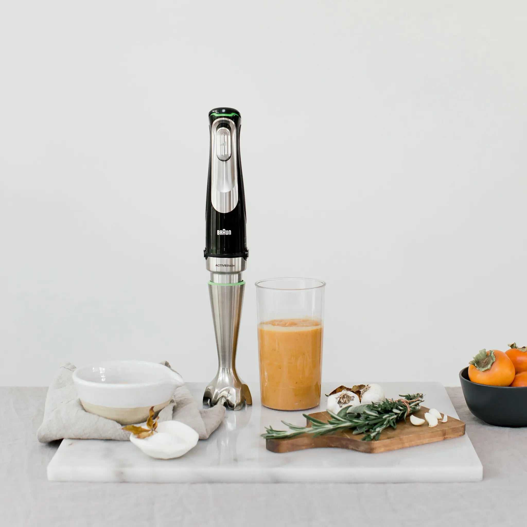 Mélangeur à main Braun MultiQuick 9 puissant avec accessoires et technologie anti-éclaboussures