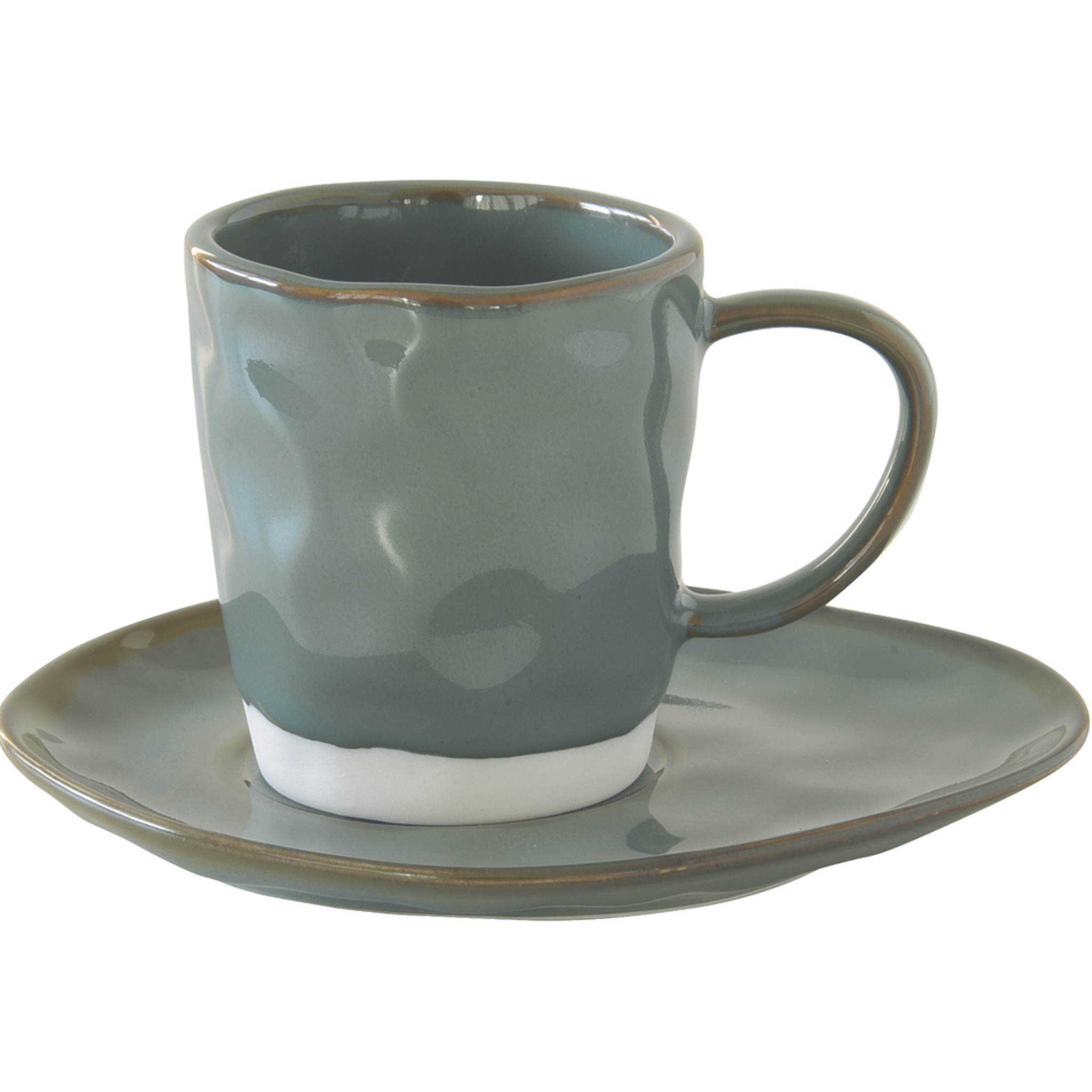 Tasse avec soucoupe Interiors Céladon 250ml