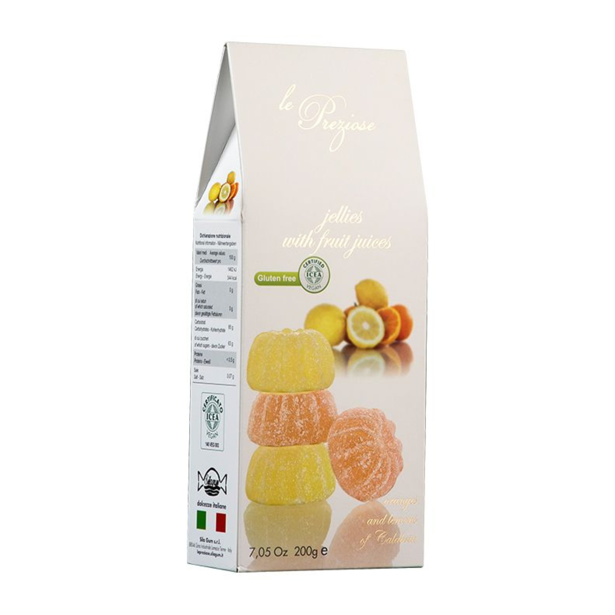 Bonbons aux fruits orange citron 200 g