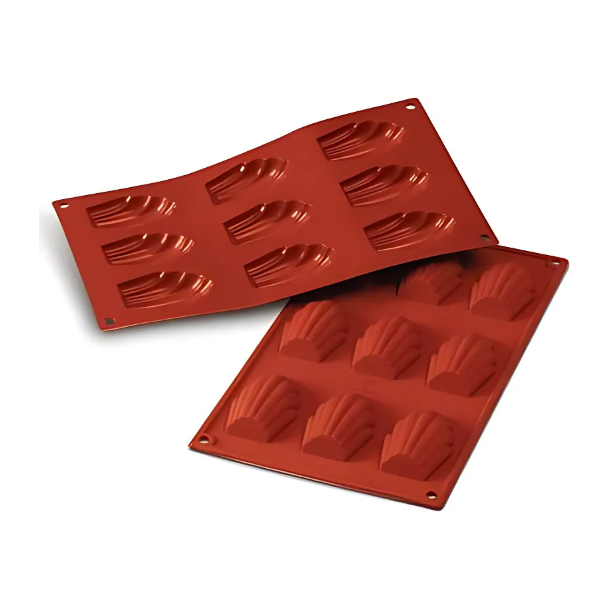 Moule à mini madeleines 9 cavités en silicone - Silikomart