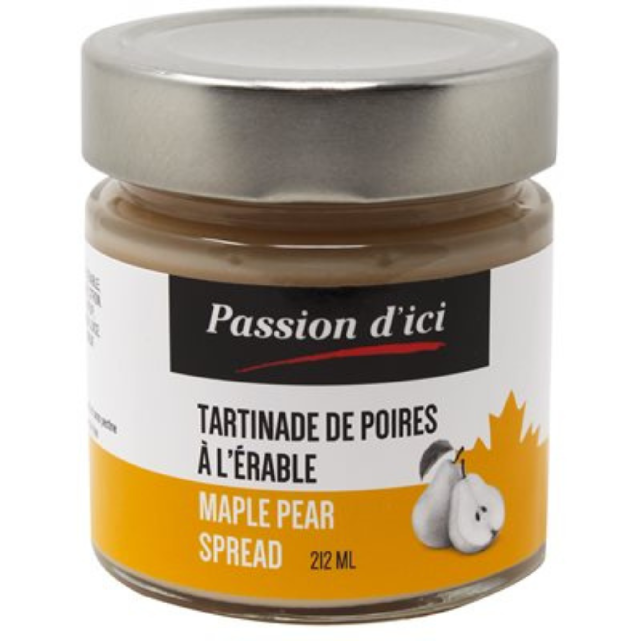 Tartinade de poires à l’érable 212 ml
