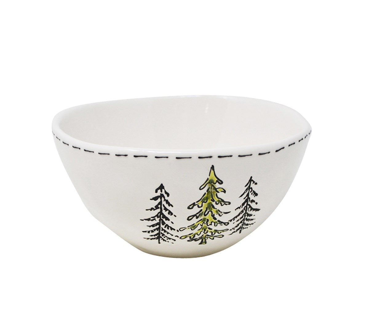 Bowl 3 fir trees 15.5cm