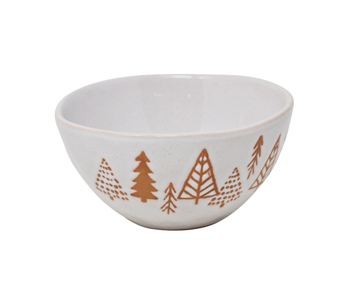 Bol avec sapins 14.5cm