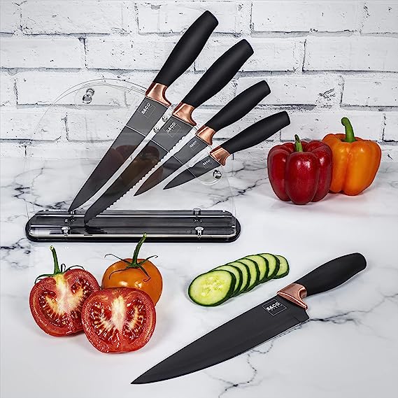 Ensemble de couteaux et accessoires 6 pièces