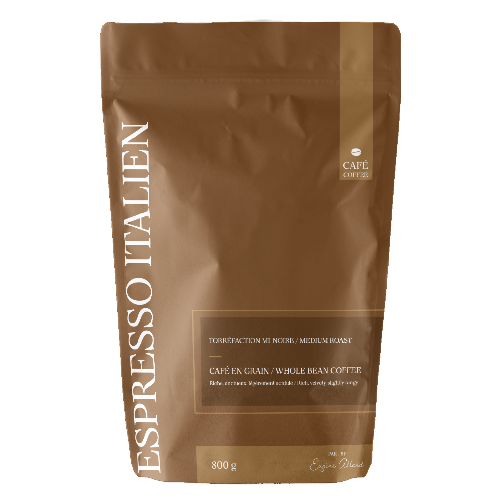 Café en grains Espresso Italien 800 g - Eugène Allard