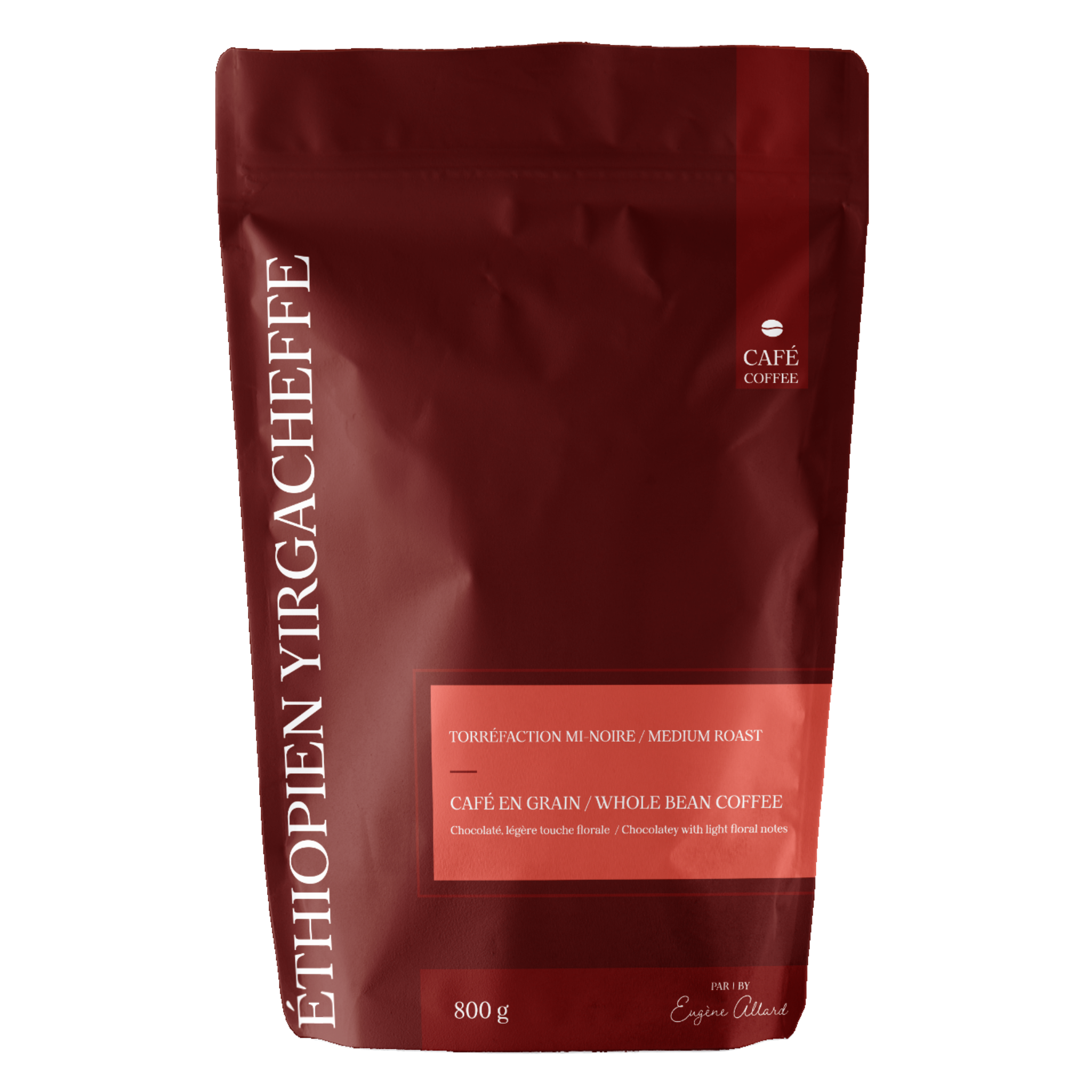 Café en grains Éthiopien Yirgacheffe 800g - Eugène Allard