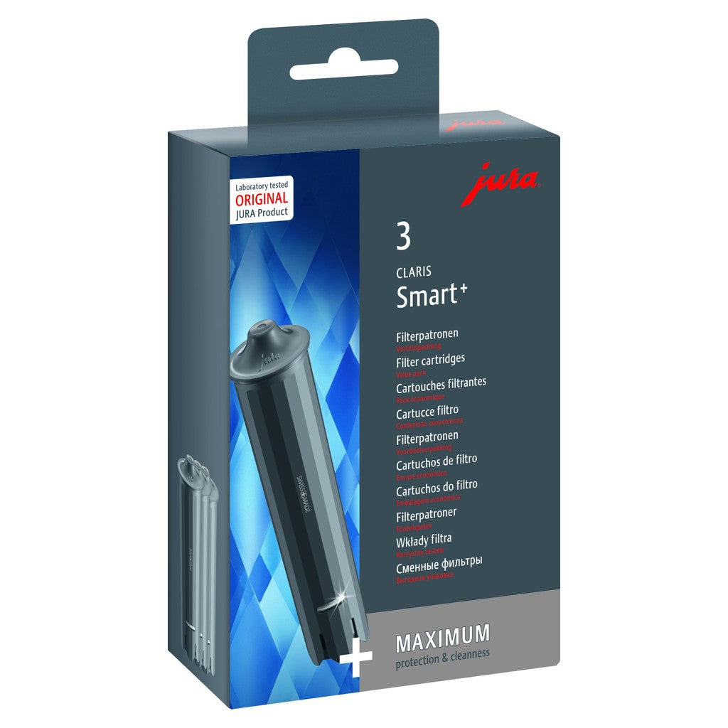Ensemble de 3 filtres à eau Claris Smart + - Jura