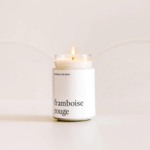 Red Raspberry Soy Candle 314 ml - Marée Candles