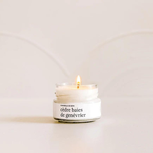 Soy Candle Cedar Juniper Berries 106 ml - Marée Candles