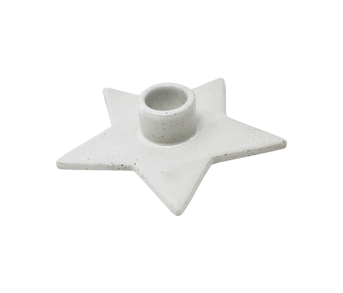 Star-shaped candle holder