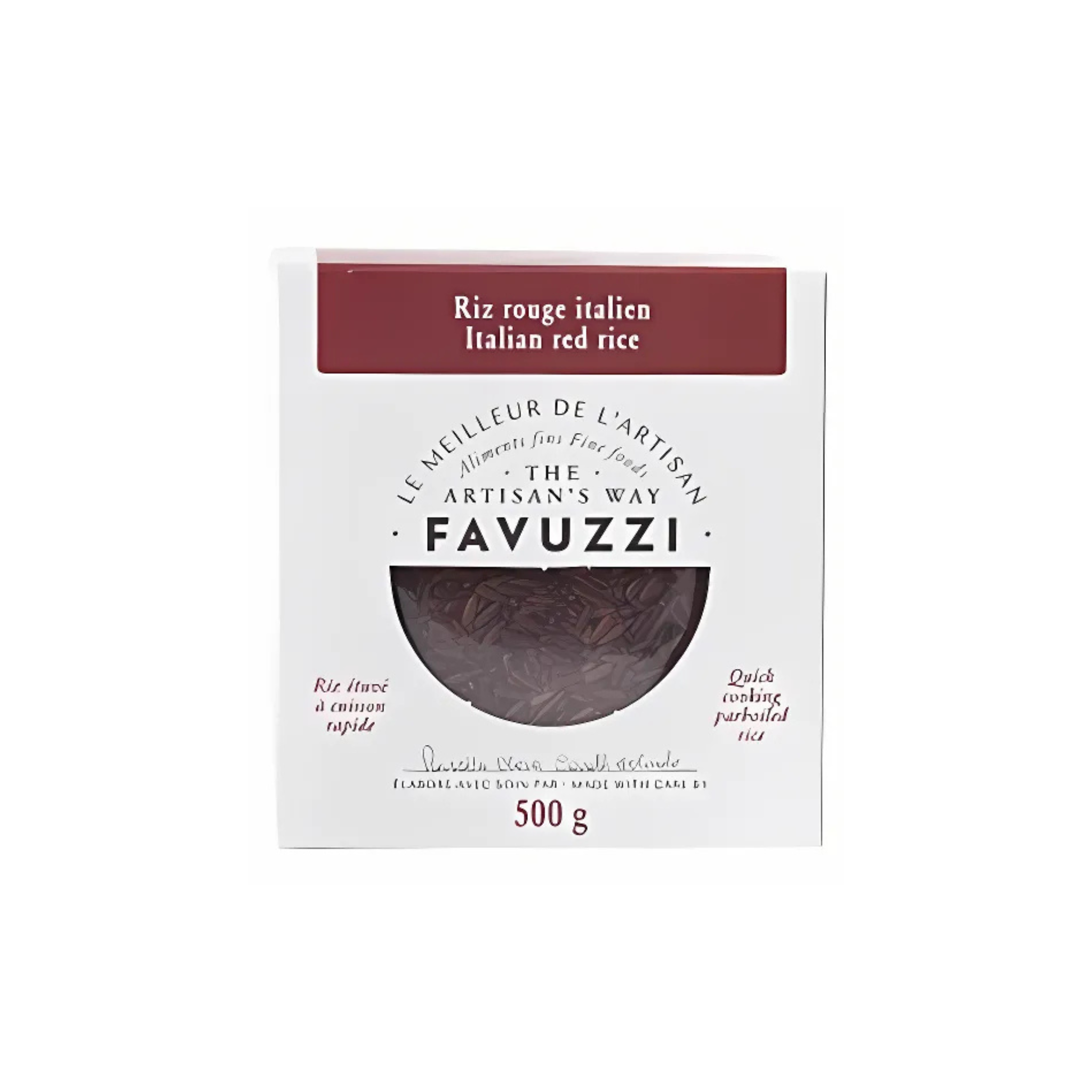 Riz italien rouge 500 g - Favuzzi