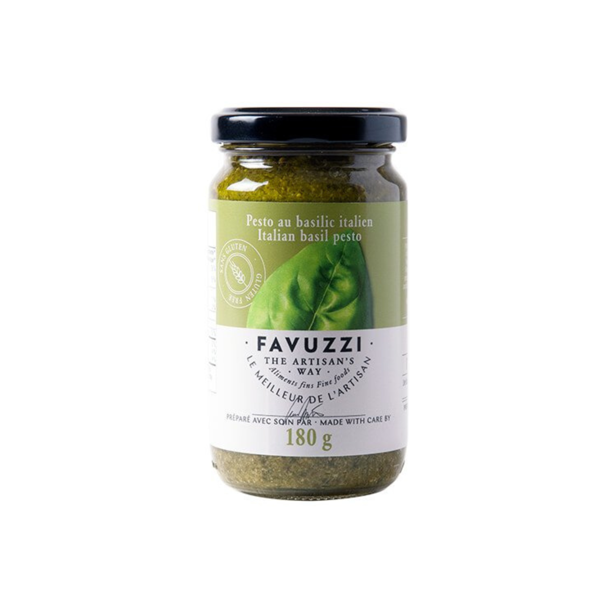 Pesto au basilic italien 180 g - Favuzzi