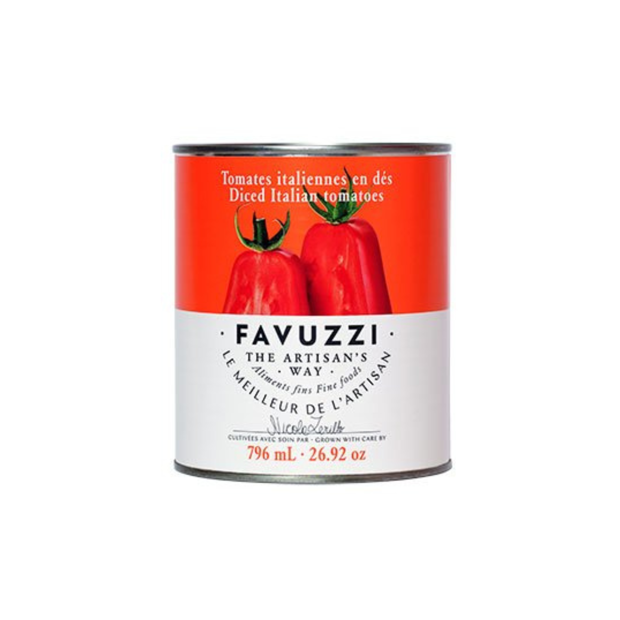 Tomates italiennes en dés 796 ml - Favuzzi