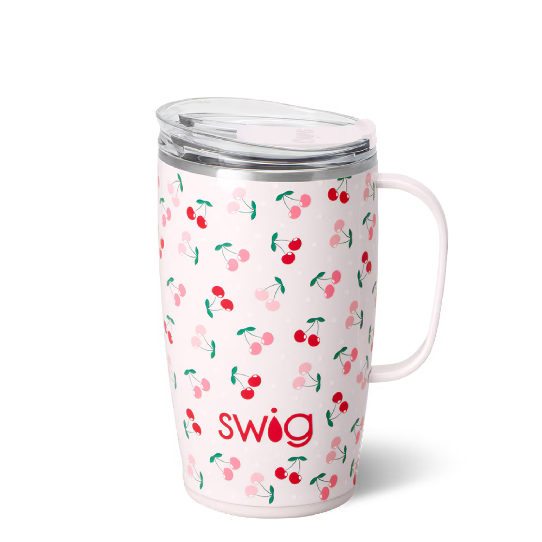Tasse de voyage isolante Cerises 18oz - Swig Life