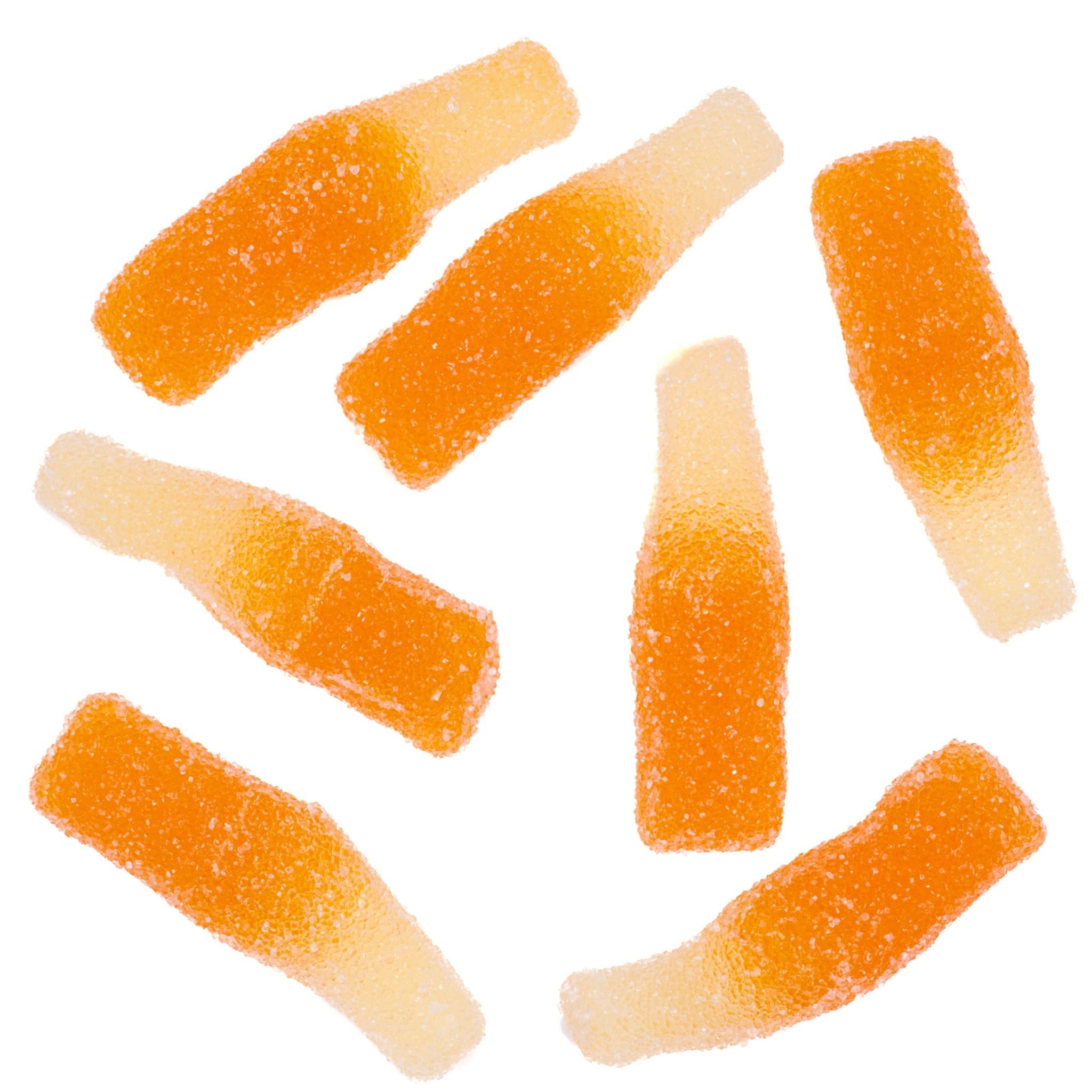 Bonbons bouteilles sûres à l'orange 1 kg