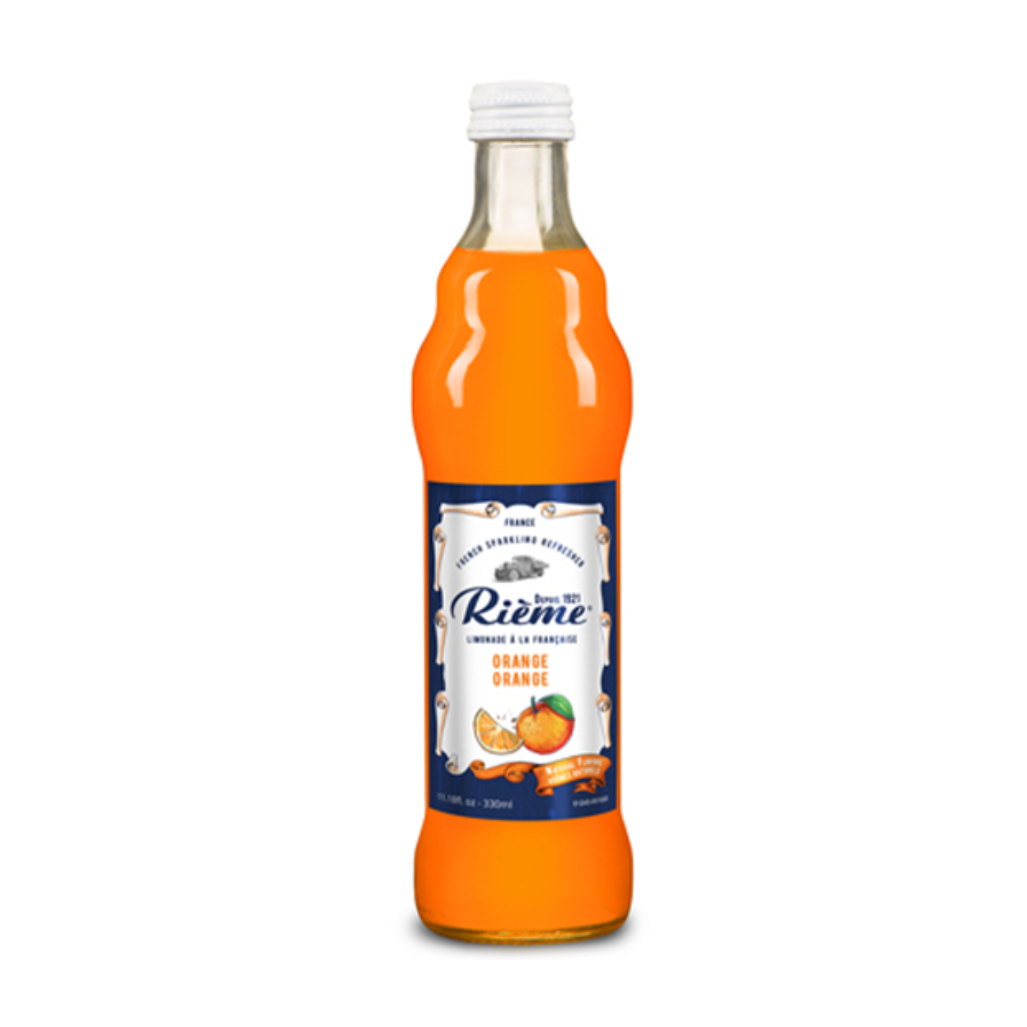 Limonade pétillante à l'orange 330ml - Rième
