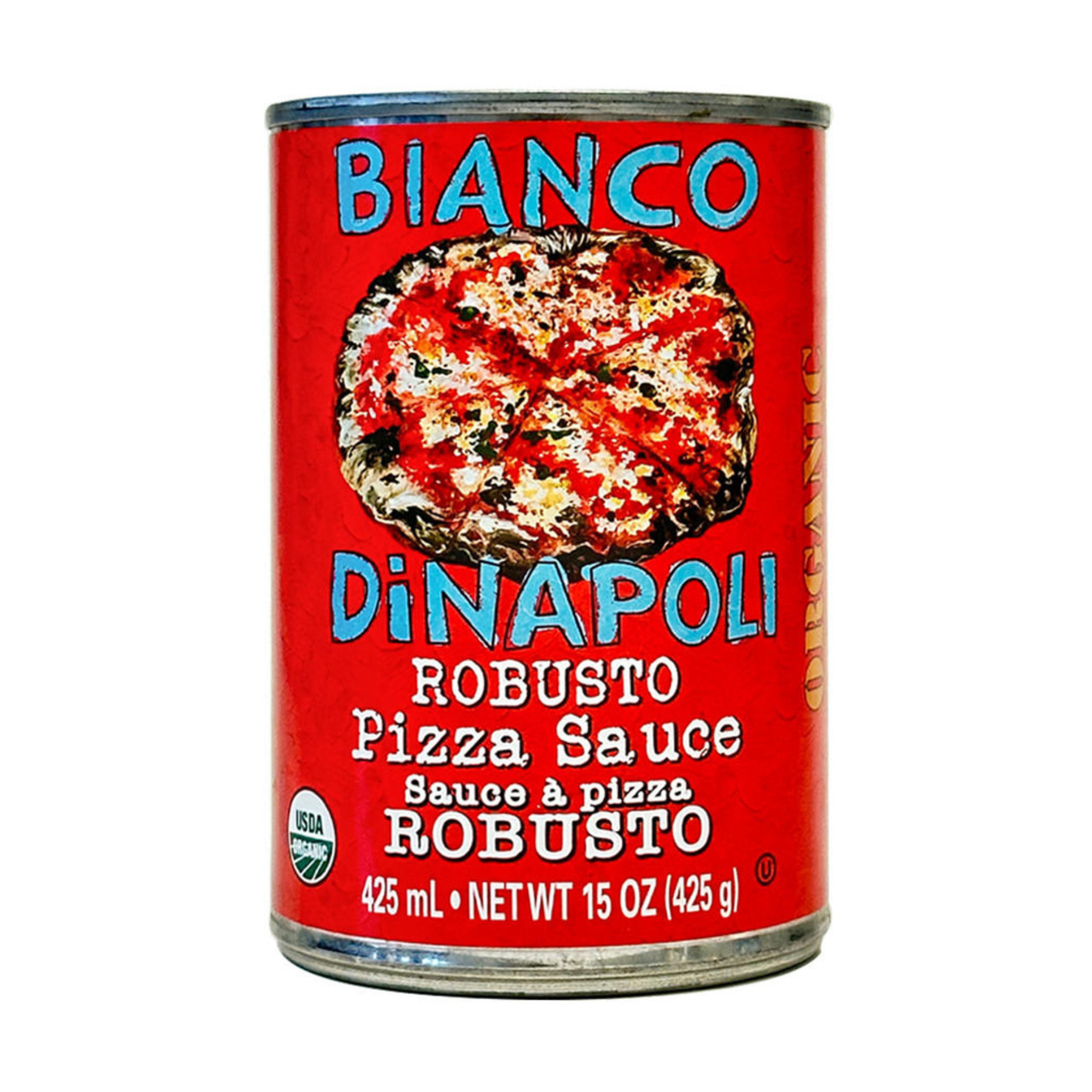 Sauce à pizza Robuste Bio 425g - Bianco DiNapoli